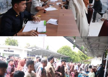 Hari Pertama Kunjungan Idul Fitri 1447 H, Lapas Pasir Pangarayan Dipadati Keluarga Warga Binaan