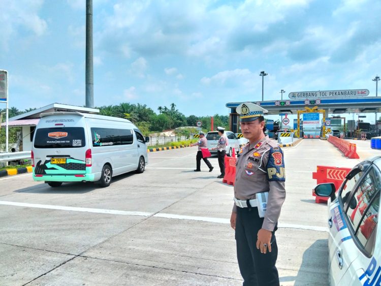 Peningkatan Volume Lalu Lintas H+4 Idul Fitri 1447 H, Arus Balik Menuju Riau Terpantau Lancar