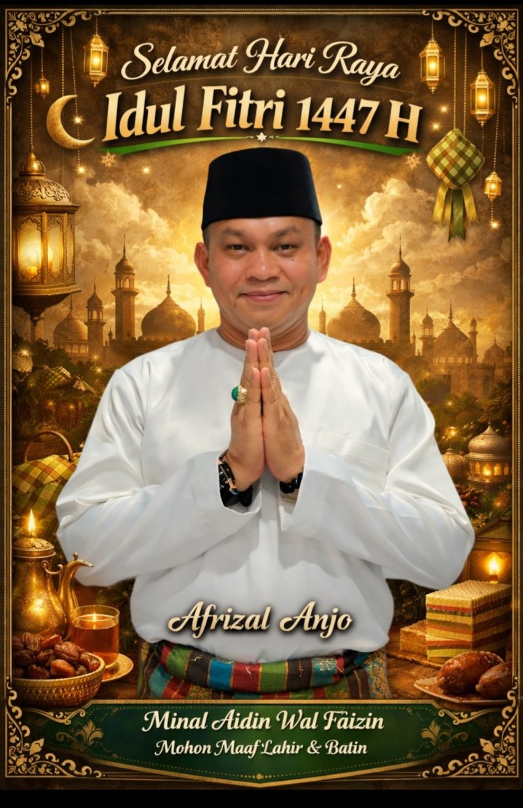 Datuk Afrizal Anjo: Idul Fitri Momentum Kembali ke Jati Diri Melayu yang Beradab dan Bermarwah