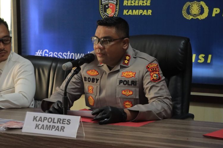 Dalam Dua Pekan, Polres Kampar Ungkap 4 Kasus Menonjol