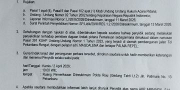 Sidang Perdata Bergulir di PN Bangkinang, Tergugat Justru Adukan Penggugat ke Polda Riau