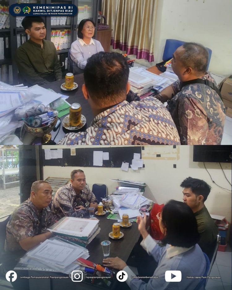 Lapas Pasir Pangarayan Perkuat Sinergi dengan PKBM Pelita Riau untuk Pendidikan Kesetaraan Warga Binaan