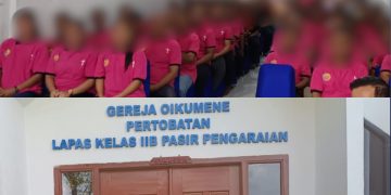Dalam Pembinaan Kepribadian, Warga Binaan Lapas Pasir Pangarayan Ikuti Ibadah Online Paskah