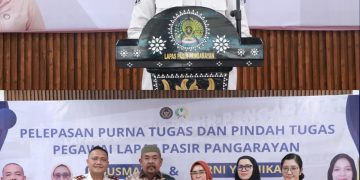 Momen Haru dan Khidmat, Lapas Pasir Pengarayan Lepas Pegawai Purna Bakti dan Pindah Tugas