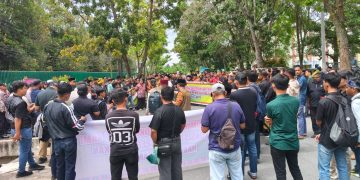 Suara Melayu Bergema: Ratusan Massa Tuntut Pengakuan Tanah Ulayat di Depan Kantor Agrinas