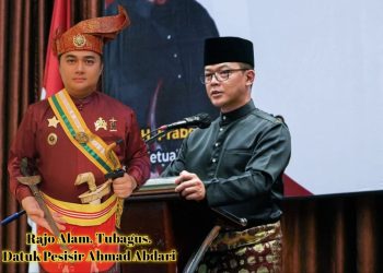 Sugiono Terpilih Aklamasi Pimpin PB IPSI 2026–2030, Rajo Alam. Tubagus. Datuk Pesisir Ahmad Abdari Berikan Ucapan Selamat