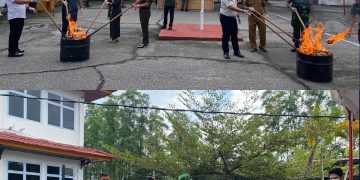 Lapas Pasir Pangarayan Hadiri Kegiatan Pemusnahan Barang Bukti di Kejaksaan Negeri Rokan Hulu