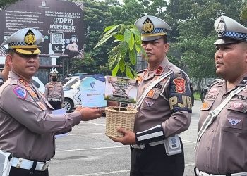 Apresiasi Heroik Personel PJR, Ditlantas Polda Riau Beri Reward dan Tanamkan Semangat Green Policing