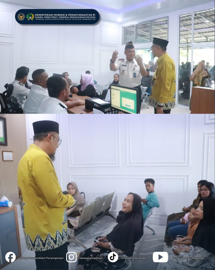 Sambangi Lapas Pasir Pangarayan, Ombusdman Riau Beri Nilai Positif Pada Pelayanan Publik
