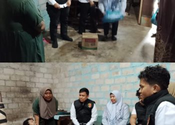 Sentuhan Humanis di Tengah Kerasnya Hidup: Polsek Tapung Hulu “Ketuk” Pintu Rumah Yatim Piatu Disabilitas