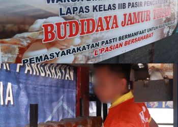 Lapas Pasir Pangarayan Hadirkan Kemandirian Warga Binaan Melalui Budidaya Jamur Tiram