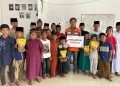 Rumah Zakat Salurkan Bantuan Pangan Untuk Anak Panti Asuhan Air Dingin Rimbo Panjang 