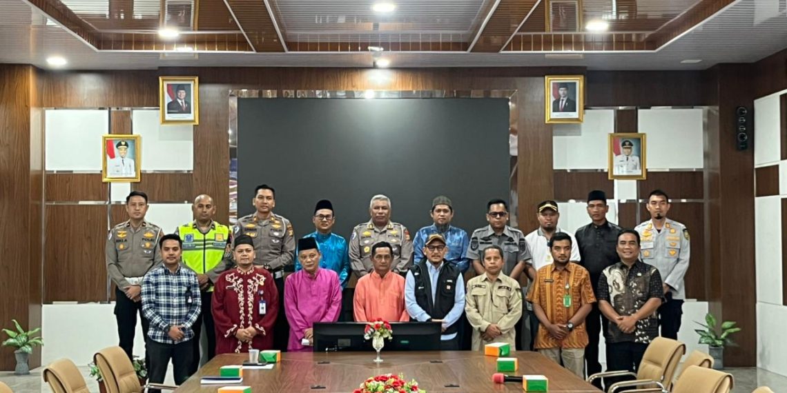Rapat Koordinasi Penutupan Jembatan Sei Mesjid, Ditlantas Polda Riau Dorong Sinergi Pengaturan Lalu Lintas