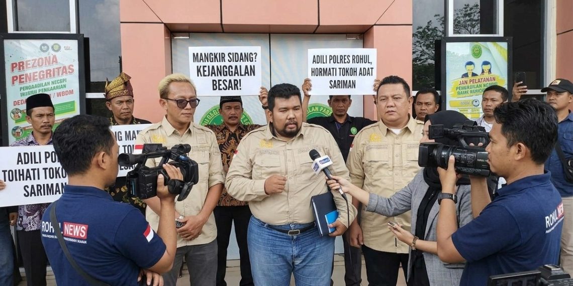 Sidang Praperadilan Sariman Siregar Tertunda, Polres Rokan Hulu Mangkir — Kuasa Hukum Soroti Dugaan Kriminalisasi