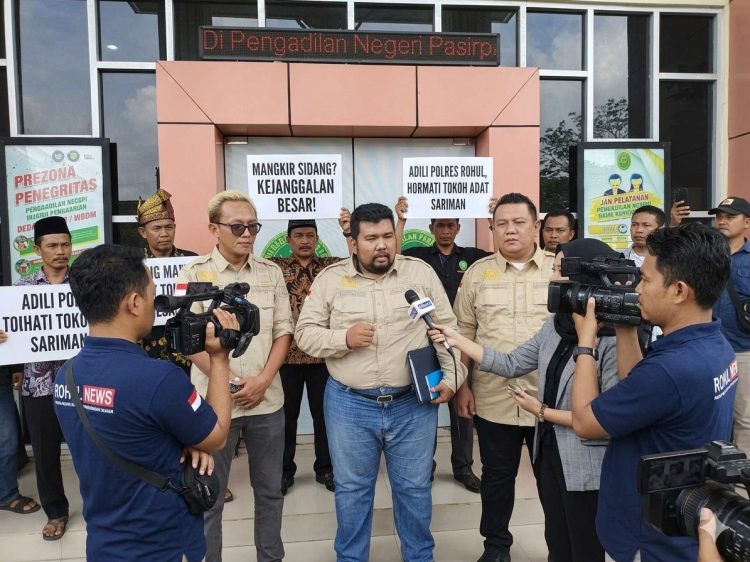 Sidang Praperadilan Sariman Siregar Tertunda, Polres Rokan Hulu Mangkir — Kuasa Hukum Soroti Dugaan Kriminalisasi