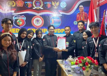 UKM-F PSBH Unila dan PWDPI Teken MoU Media Partner