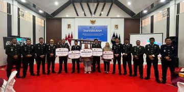 Raih Prestasi Nasional, Lapas Pekanbaru Ikuti Tasyakuran HBP ke-62