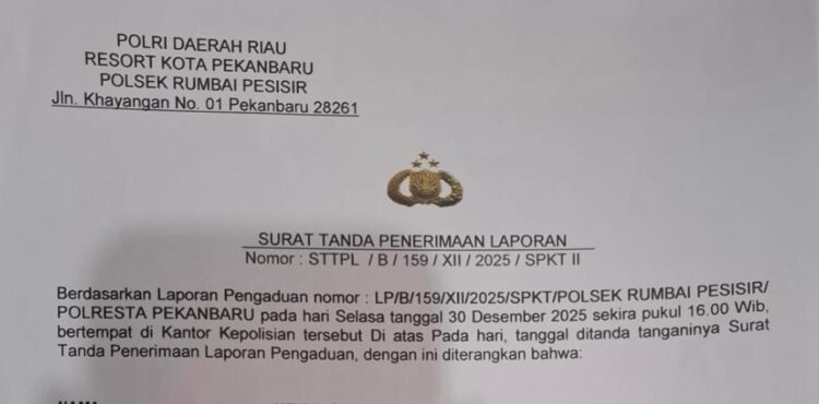 Bongkar Perselingkuhan Istri dengan Tetangga, Warga Rumbai Polisikan Terlapor Berinisial ISY