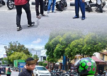 Tanjak Bertuah Riau Tebar Kepedulian di Depan Polresta Pekanbaru