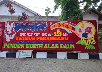 HUT ke-19 Tribun Pekanbaru, Owner Pondok Gurih Alas Daun Sampaikan Apresiasi dan Harapan
