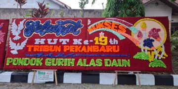 HUT ke-19 Tribun Pekanbaru, Owner Pondok Gurih Alas Daun Sampaikan Apresiasi dan Harapan