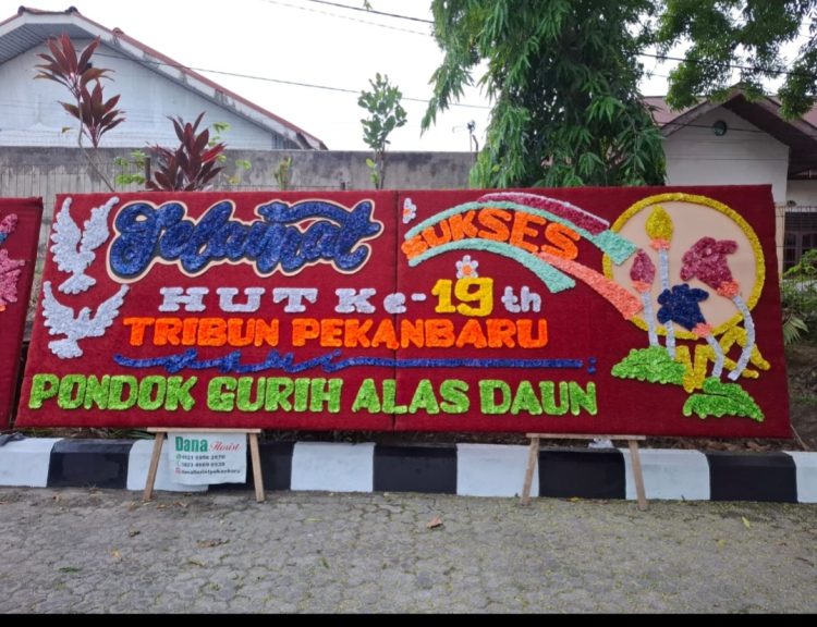 HUT ke-19 Tribun Pekanbaru, Owner Pondok Gurih Alas Daun Sampaikan Apresiasi dan Harapan