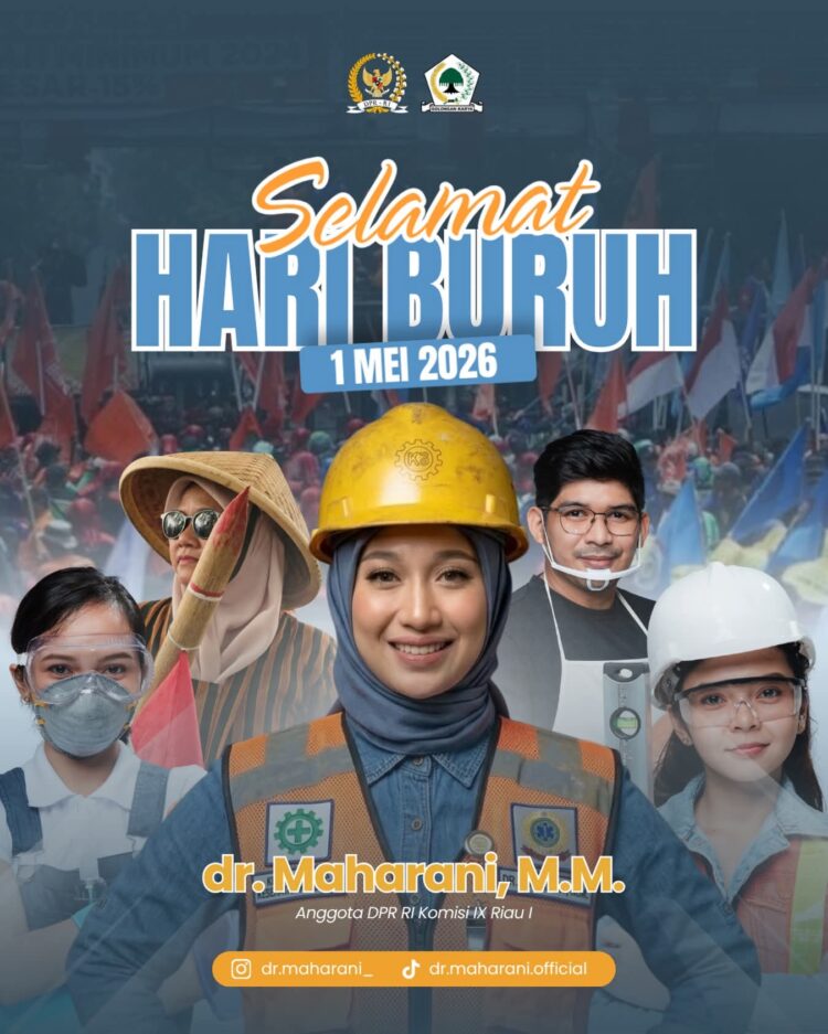 Hari Buruh 1 Mei 2026, dr. Maharani Tegaskan Komitmen Perjuangkan Hak Buruh
