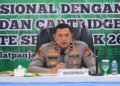 Wakapolda Riau Pimpin Konferensi Pers Pengungkapan 27 Kg Sabu Jaringan Internasional di Polres Meranti