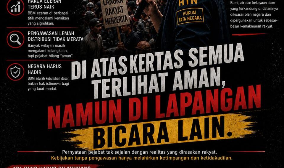 Energi untuk Rakyat atau Komoditas Segelintir? Negara Jangan Tutup Mata!
