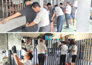 Tanpa Kompromi, Lapas Narkotika Rumbai Perketat Pengawasan Lewat Razia dan Tes Urine