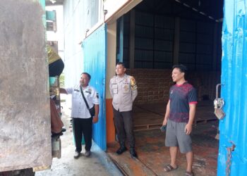 Polsek Tambusai Utara Kawal Penyerapan Jagung Petani, Wujud Nyata Polisi Cinta Petani
