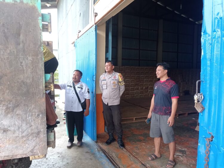 Polsek Tambusai Utara Kawal Penyerapan Jagung Petani, Wujud Nyata Polisi Cinta Petani