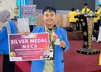 Dari Keresahan Daerah Sawit ke Prestasi Nasional: Mahasiswa UIN Suska Riau Raih Silver Medal di MEC 8 Lombok