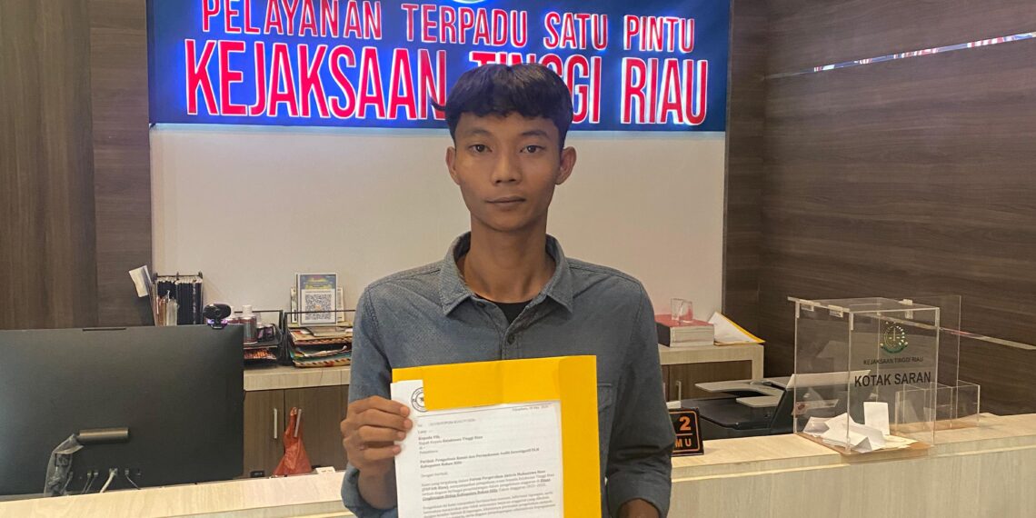 FOPAM Riau Resmi Laporkan Dugaan Penyimpangan Anggaran DLH Rokan Hilir ke Kejaksaan Tinggi Riau