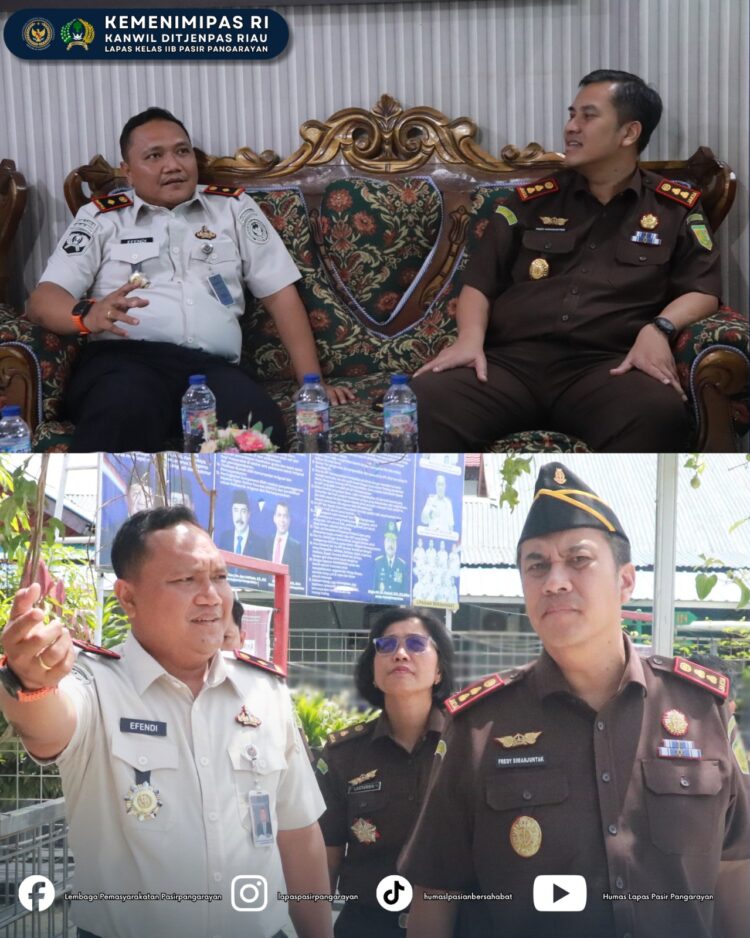 Perkuat Sinergi, Lapas Pasir Pangarayan Terima Kunjungan Kajari Rokan Hulu