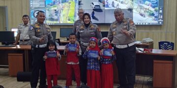 Ditlantas Polda Riau Tanamkan Budaya Tertib Berlalu Lintas dan Peduli Lingkungan Lewat Program POLSANAK dan Green Policing