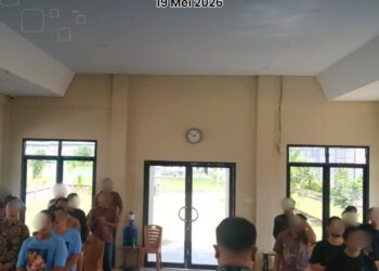 WBP Kristen Lapas Narkotika Rumbai Ikuti Ibadah di Gereja Lapas