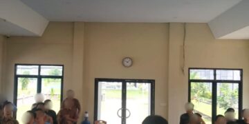 WBP Kristen Lapas Narkotika Rumbai Ikuti Ibadah di Gereja Lapas