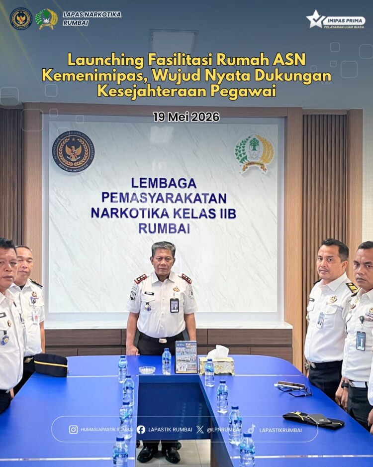Launching Fasilitasi Rumah ASN Kemenimipas, Wujud Nyata Dukungan Kesejahteraan Pegawai