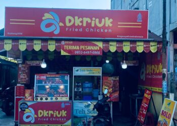 DKriuk Fried Chicken Hadir di Sukajadi, Boy Dorong UMKM Lokal Naik Kelas