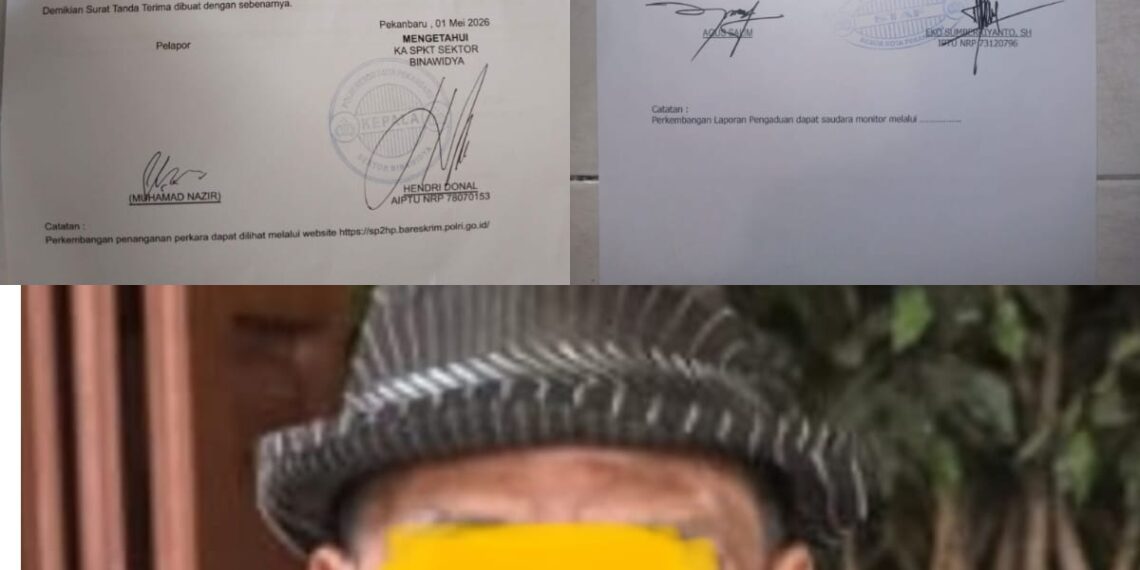 Diduga Gelapkan dan Gadaikan Surat Tanah, Pirok Dilaporkan ke Polsek Binawidya