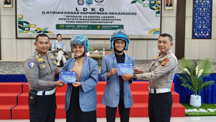 Police Go To Campus, Ditlantas Polda Riau Tanamkan Budaya Tertib Lalu Lintas dan Green Policing di STIKES Payung Negeri