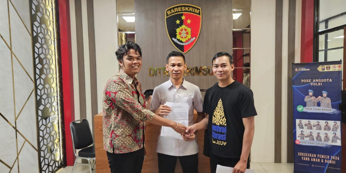 Agung Maulana ketum KMPKS Menilai Kapolda Riau sedang bercanda dalam memberantas perusahaan perusak lingkungan di provinsi Riau 