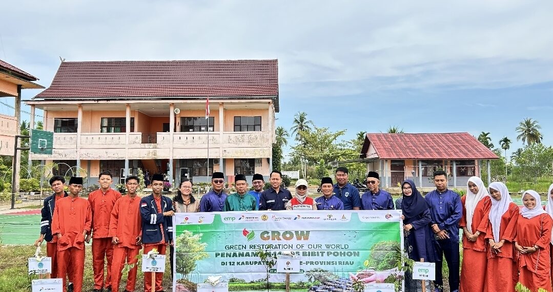 Gandeng Generasi Muda dan Pemerintah, GROW 2026 Alokasikan 1.000 Pohon Produktif di Indragiri Hilir