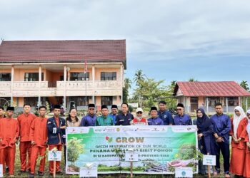 Gandeng Generasi Muda dan Pemerintah, GROW 2026 Alokasikan 1.000 Pohon Produktif di Indragiri Hilir