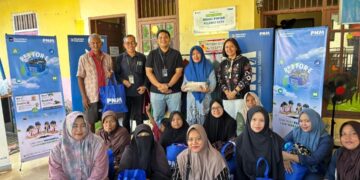 Peduli Lingkungan dan Ekonomi, PNM Cabang Pekanbaru Berdayakan Nasabah Laundry Lewat RE3 FOR-E