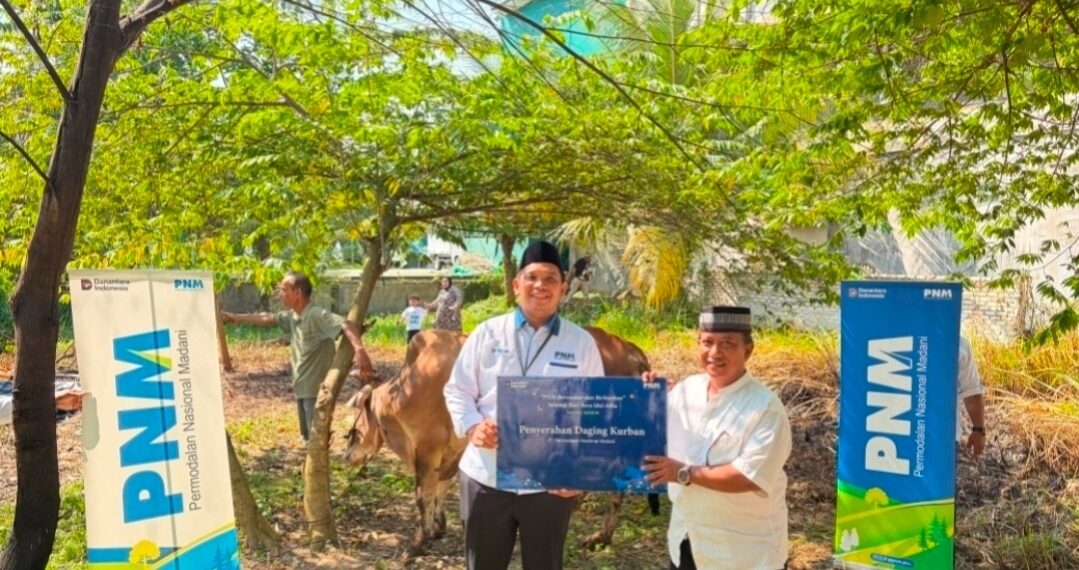 PNM Tebar Syukur, Salurkan Hewan Kurban ke Warga Pekanbaru