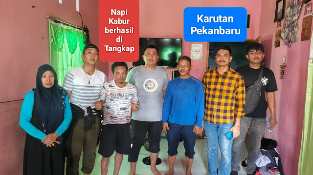 WBP Kabur Berhasil Ditangkap, Rutan Pekanbaru Tegaskan Komitmen Perkuat Pengamanan