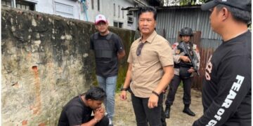 Gerebek Kampung Dalam,Polisi Amankan Sabu dan Ratusan Ekstasi 