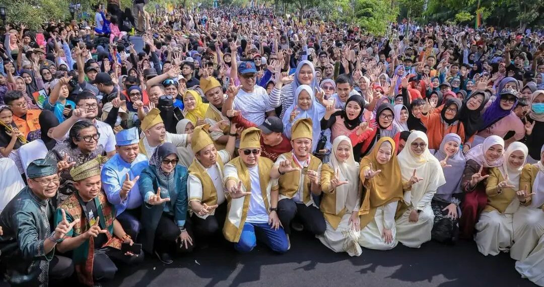 Kue Talam Durian 1,1 Kilometer Pecahkan Rekor MURI, Jadi Kado Istimewa HUT ke-242 Pekanbaru